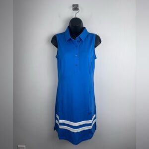 Redvanly Women Polo Tennis Blue Dress Size Small